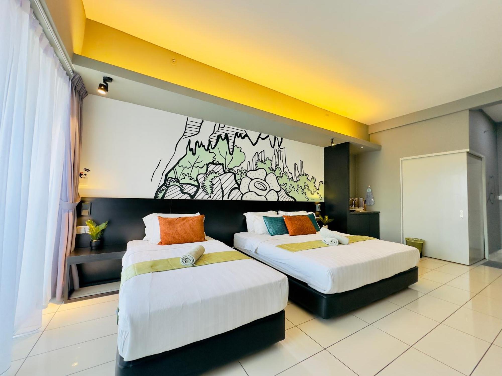 Owl Nest Suite' At Aeropod Sovo Kota Kinabalu Værelse billede